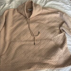 Beige Quilted women's Sweater